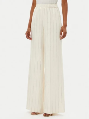 Kontatto Spodnie palazzo MA3008C Écru Wide Leg