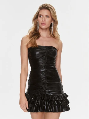 Kontatto Sukienka koktajlowa MR1041 Czarny Slim Fit