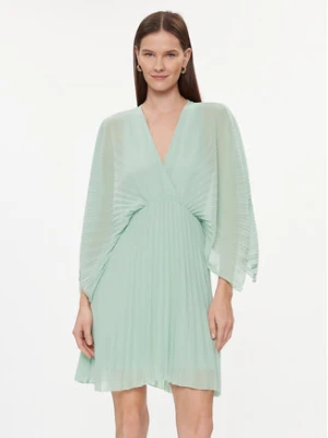 Kontatto Sukienka koktajlowa SU300 Zielony Regular Fit