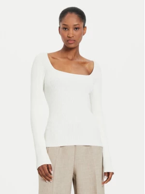 Kontatto Sweter 3M0130 Écru Slim Fit