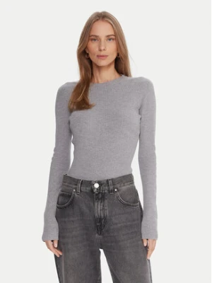 Kontatto Sweter 3M0809C Szary Slim Fit