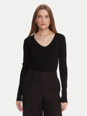 Kontatto Sweter 3M0818C Czarny Slim Fit