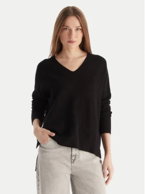 Kontatto Sweter 3M0842C Czarny Relaxed Fit