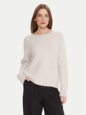 Kontatto Sweter 3M0863C Écru Relaxed Fit