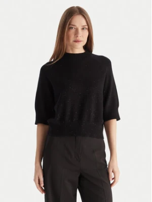 Kontatto Sweter 3M0903C Czarny Regular Fit