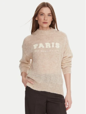 Kontatto Sweter 3M0915C Beżowy Regular Fit