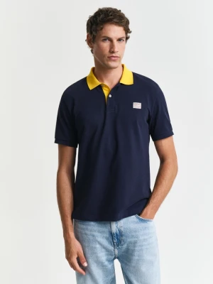 Kontrastowa koszulka polo GANT