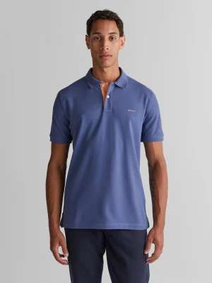 Kontrastowa koszulka polo z piki GANT