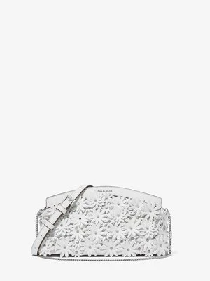 Kopertówka Athena ze skóry z odpinanym paskiem i motywem kwiatowym MICHAEL Michael Kors