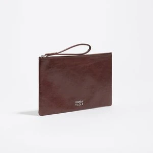 Kopertówka suwak średnia skóra mokka BIMBA Y LOLA
