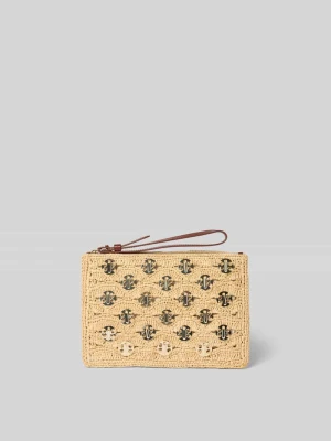 Kopertówka w efekcie plecionki Paco Rabanne Beżowy