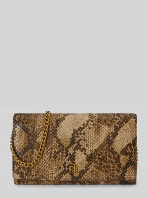 Kopertówka z naturalnej skóry model 'ADAIR II-WALLET' Lauren Ralph Lauren