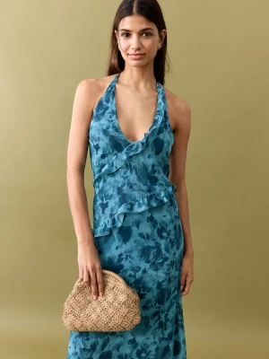 Kopertówka z włókna naturalnego beżowy - Dziewczyna - Rozmiar uniwersalny - MANGO TEEN