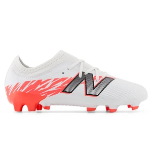 Korki dziecięce New Balance FURON TEAM JNR FG V8 SJF3FIB8 – białe