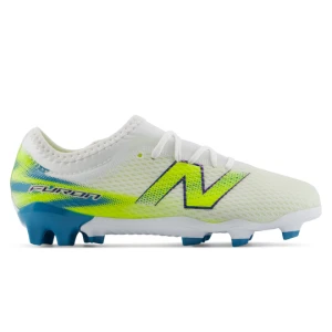 Korki dziecięce New Balance FURON TEAM JNR FG V9 YF3F3V9 – białe