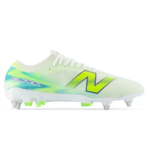 Korki męskie New Balance FURON ELITE SG V9 UF1S68P – białe