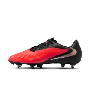 Korki piłkarskie na miękką murawę Nike Phantom 6 Low Academy - Czerwony