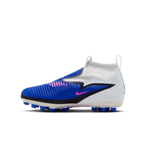 Korki piłkarskie na różne nawierzchnie dla dużych dzieci Nike Jr. Phantom 6 High Academy - Niebieski