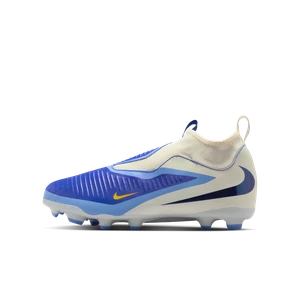 Zdjęcie produktu Korki piłkarskie na twardą murawę dla dużych dzieci Nike Jr. Phantom 6 High Academy LV8 - Niebieski