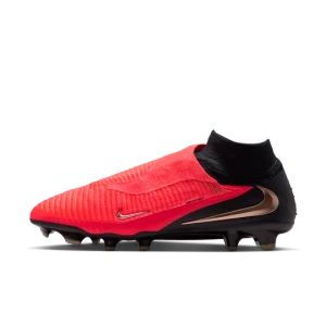Korki piłkarskie na twardą murawę Nike Phantom 6 High Elite - Czerwony
