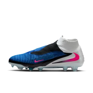 Korki piłkarskie na twardą murawę Nike Phantom 6 High Elite - Niebieski