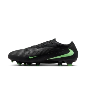 Korki piłkarskie na twardą murawę Nike Phantom 6 Low Pro - Czerń