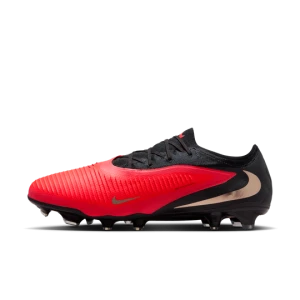 Korki piłkarskie na twardą murawę Nike Phantom 6 Low Pro - Czerwony