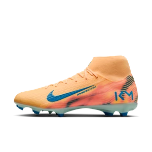 Korki piłkarskie typu high top na różne typy nawierzchni Nike Mercurial Superfly 10 Academy „Kylian Mbappé” - Pomarańczowy