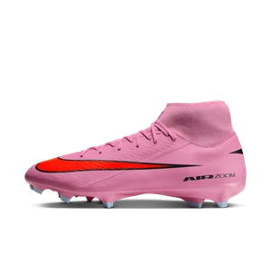 Korki piłkarskie typu high top na różne typy nawierzchni Nike Mercurial Superfly 10 Academy - Różowy
