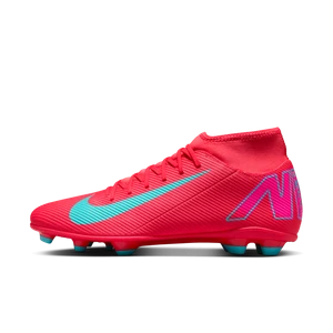 Korki piłkarskie typu high top na różne typy nawierzchni Nike Mercurial Superfly 10 Club - Czerwony
