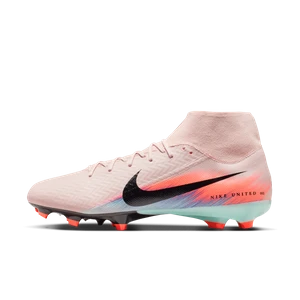Korki piłkarskie typu high top na różne typy nawierzchni Nike United Mercurial Superfly 10 Academy - Różowy