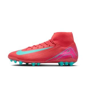 Korki piłkarskie typu high top na sztuczną murawę Nike Mercurial Superfly 10 Academy - Czerwony