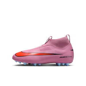 Korki piłkarskie typu high top na sztuczną nawierzchnię dla małych/dużych dzieci Nike Jr. Mercurial Superfly 10 Academy - Różowy