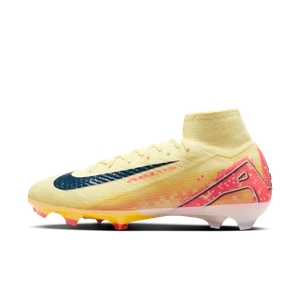 Korki piłkarskie typu high top na twardą murawę Nike Mercurial Superfly 10 Elite „Kylian Mbappé” - Pomarańczowy