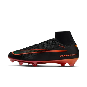 Korki piłkarskie typu high top na twardą murawę Nike Mercurial Superfly 10 Elite LV8 - Czerń