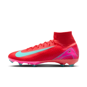 Korki piłkarskie typu high top na twardą murawę Nike Mercurial Superfly 10 Pro - Czerwony