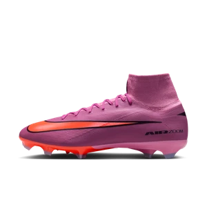 Korki piłkarskie typu high top na twardą murawę Nike Mercurial Superfly 10 Pro - Różowy