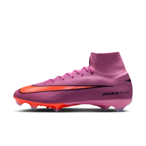 Korki piłkarskie typu high top na twardą murawę Nike Mercurial Superfly 10 Pro - Różowy
