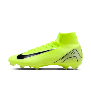 Korki piłkarskie typu high top na twardą murawę Nike Mercurial Superfly 10 Pro - Żółty