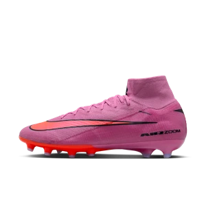 Korki piłkarskie typu high top Nike Mercurial Superfly 10 Elite AG-Pro - Różowy