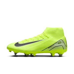 Korki piłkarskie typu high top SG-Pro Nike Mercurial Superfly 10 Academy - Żółty