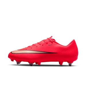 Korki piłkarskie typu low top na miękką murawę Nike Mercurial Vapor 17 Academy - Czerwony