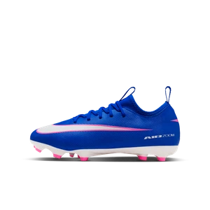 Korki piłkarskie typu low top na różne typy nawierzchni dla małych/dużych dzieci Nike Jr. Mercurial Vapor 16 Academy MG - Niebieski