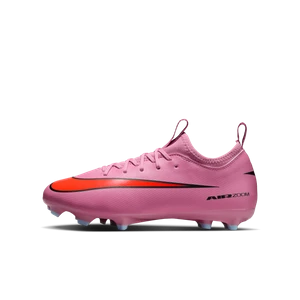 Korki piłkarskie typu low top na różne typy nawierzchni dla małych/dużych dzieci Nike Jr. Mercurial Vapor 16 Academy MG - Różowy