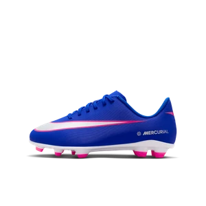 Korki piłkarskie typu low top na różne typy nawierzchni dla małych/dużych dzieci Nike Jr. Mercurial Vapor 16 Club MG - Niebieski