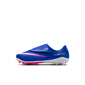 Korki piłkarskie typu low top na różne typy nawierzchni dla małych dzieci Nike Jr. Mercurial Vapor 16 Club - Niebieski