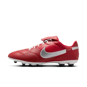 Korki piłkarskie typu low top na twardą murawę Nike Premier 3 - Czerwony