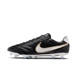 Korki piłkarskie typu low top na twardą murawę Nike Tiempo Ligera Pro - Czerń