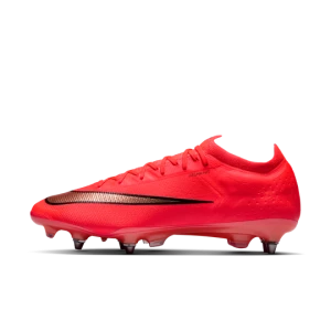 Korki piłkarskie z niską cholewką na miękką murawę Nike Mercurial Vapor 17 Elite - Czerwony
