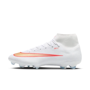 Korki piłkarskie z wysoką cholewką na różne typy nawierzchni Nike Mercurial Superfly 11 Academy - Biel